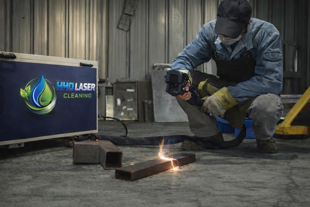 Laser strippen van houten & metalen meubels, Hout
