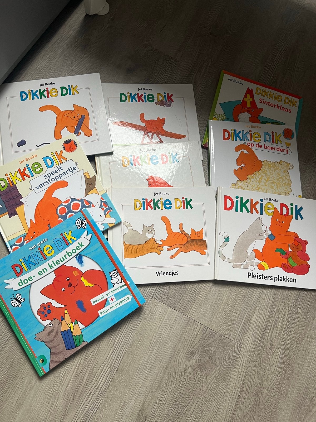 Grote collectie Dikkie Dik boeken (9 stuks), Ophalen, Fictie algemeen, Jongen of Meisje, Zo goed als nieuw