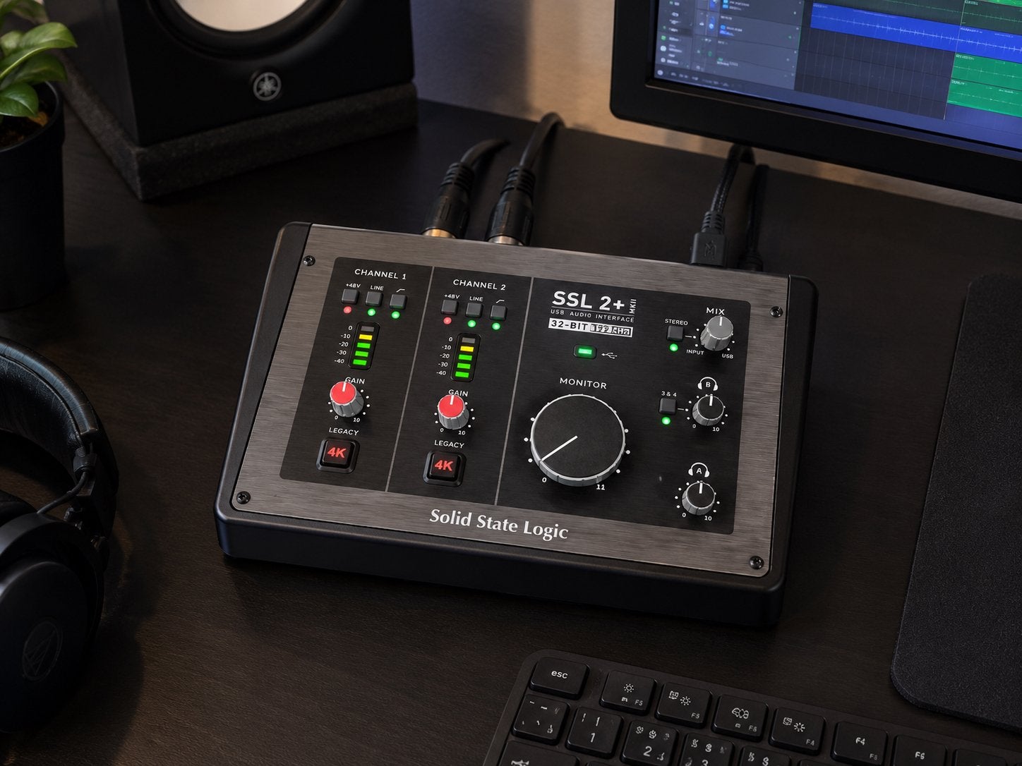Solid State Logic SSL 2+ USB Audio Interface (m2453043869 ...