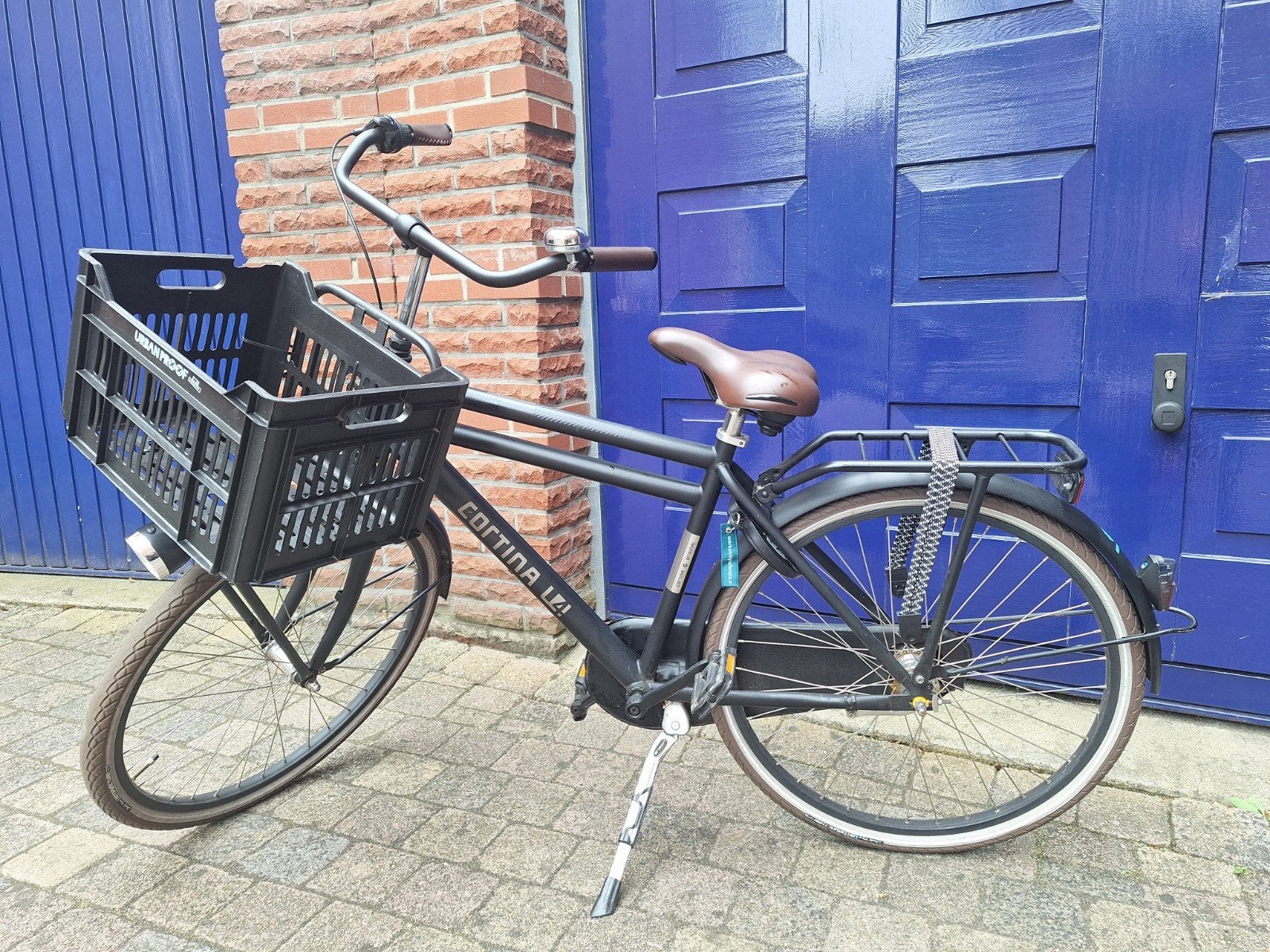 Cortina U4 Transportfiets - 26 inch, Terugtraprem, Versnellingen, Zo goed als nieuw, Minder dan 47 cm