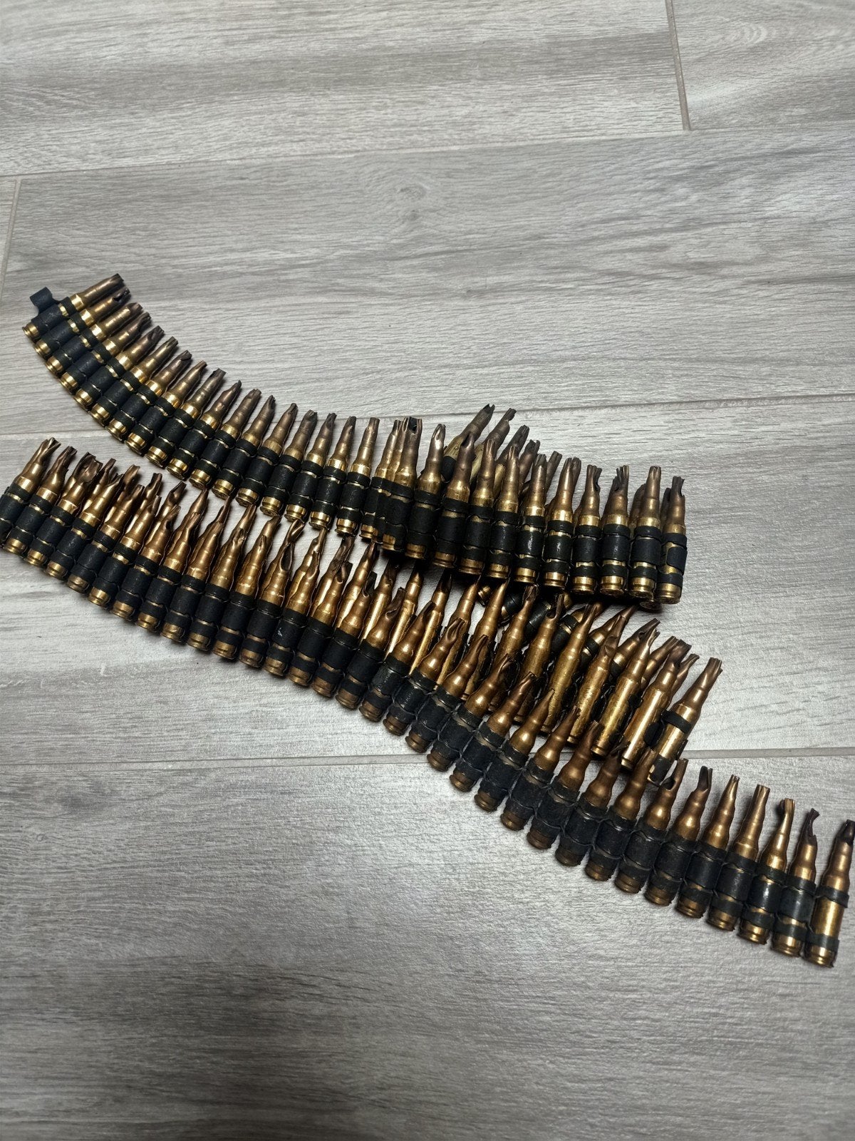 Hulzen, Hulzenriem, Kogelriem, Dichte Schakels, Ophalen of Verzenden, Landmacht, Nederland, Hulzen of Bodemvondsten