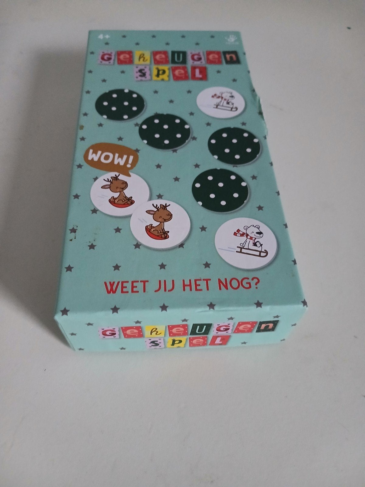 geheugenspelletje, Hobby en Vrije tijd, Stickers en Plaatjes, Ophalen of Verzenden, Nieuw, Plaatje