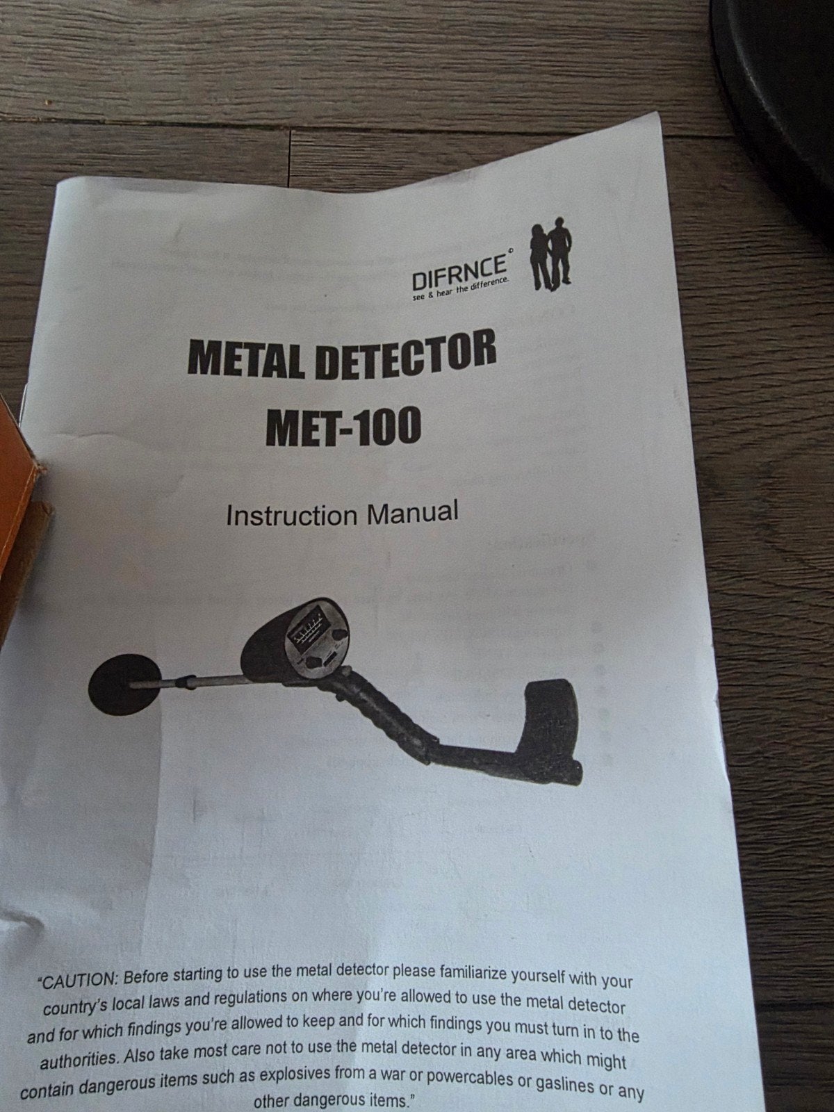 Foto 3 van DIFRNCE MET-100 Metaaldetector - Zo goed als nieuw