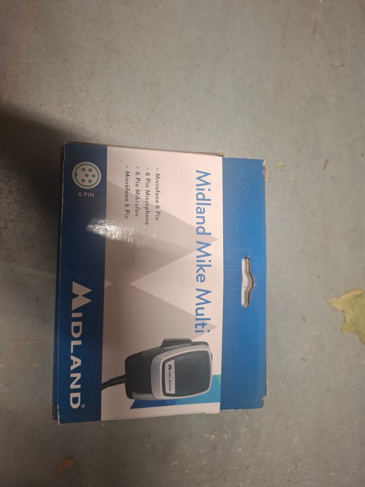 Midland Mike Multi 6-pins microfoon - Nieuw in doos, Ophalen of Verzenden, Nieuw, Toebehoren