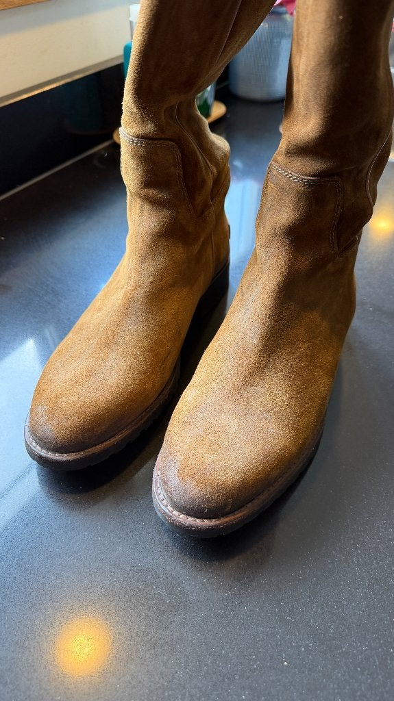 Laarzen shabbies, Kleding | Dames, Hoge laarzen, Ophalen of Verzenden, Zo goed als nieuw, Bruin