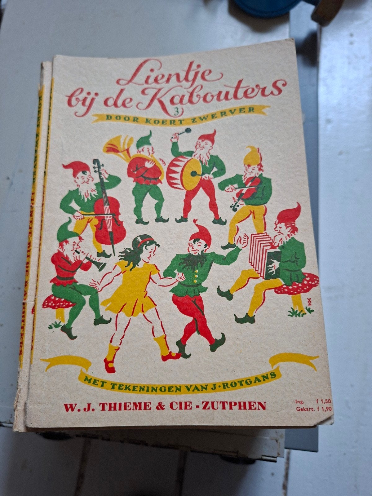 Lientje bij de Kabouters - Koert Zwerver (Deel 3), Boeken, Ophalen of Verzenden, Gelezen, Koert Zwerver