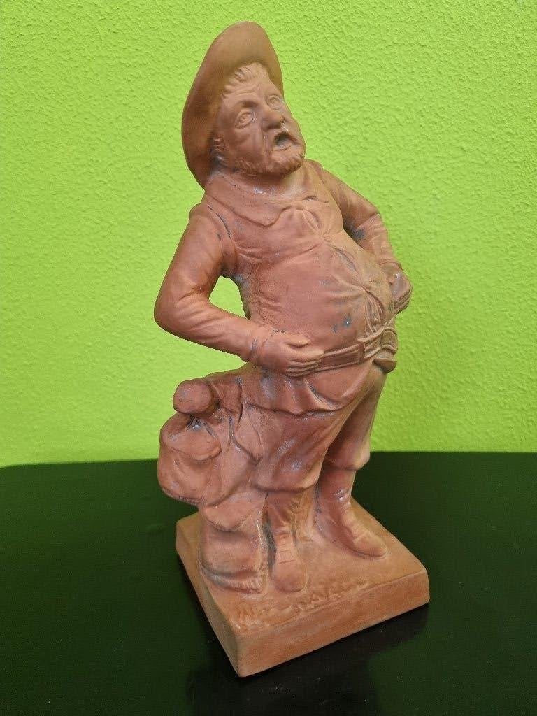 terracotta beeld, Ophalen of Verzenden