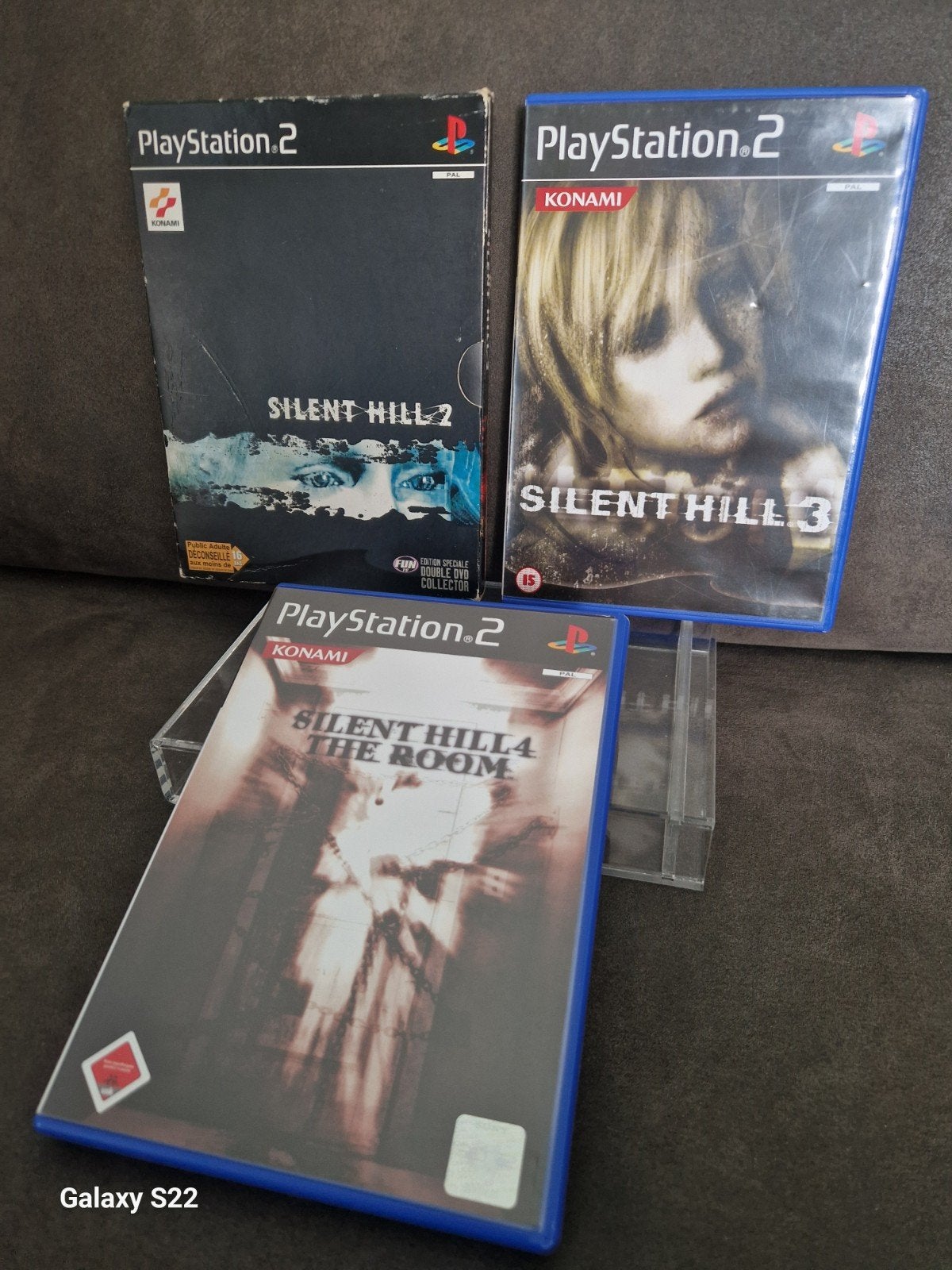 Silent Hill 2, 3 en 4: The Room - PlayStation 2 Bundel, Spelcomputers en Games, Avontuur en Actie, Gebruikt, Vanaf 18 jaar, 1 speler