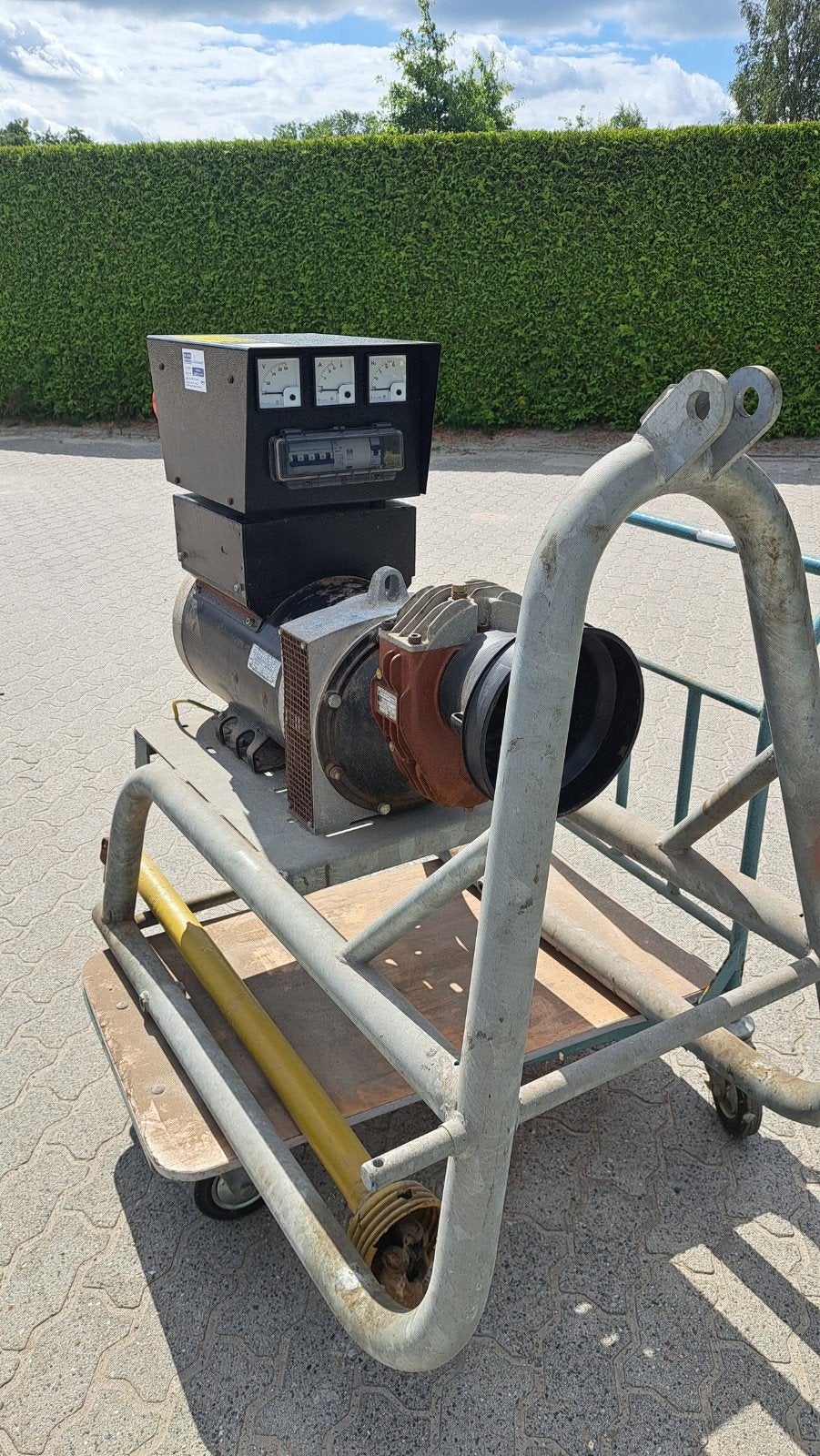 aftakas aggregaat, Pto generator, aggregaat, Eurom 30KVA., Ophalen, Dieselolie
