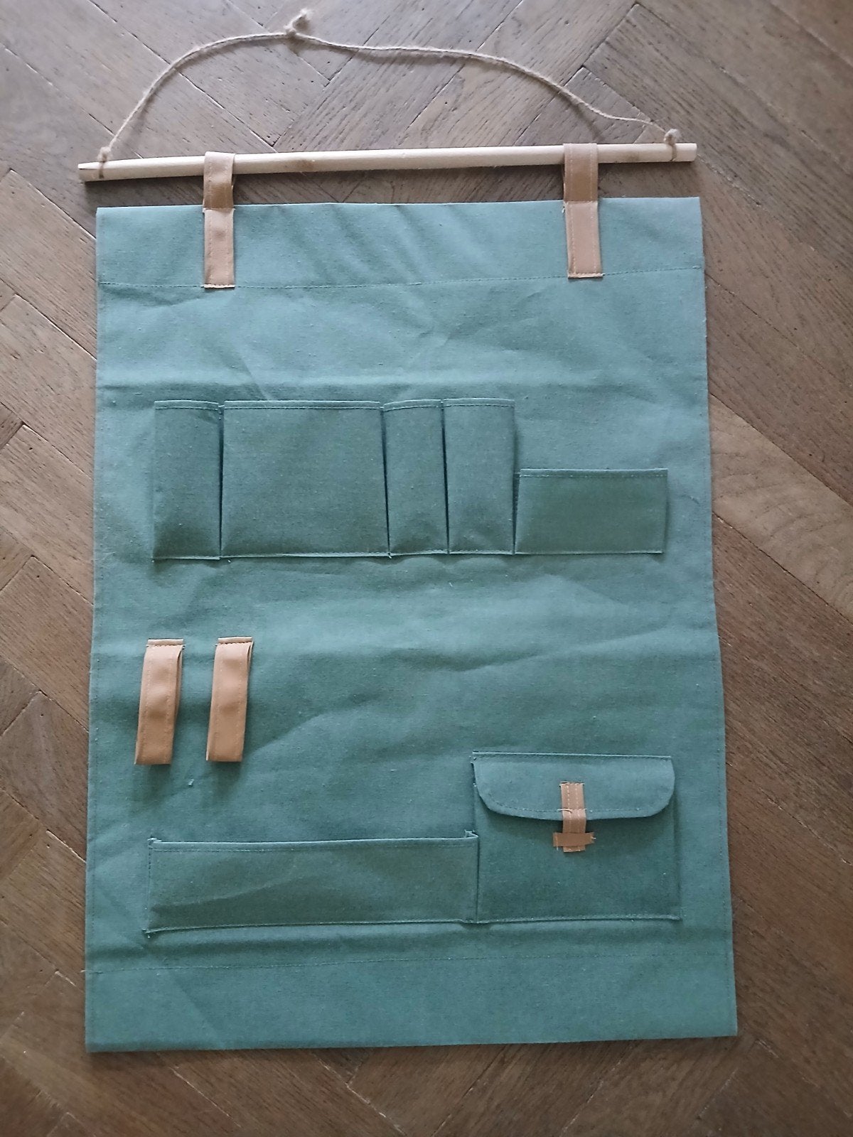 Grote groene organizer voor aan de muur, met hout, nieuw, Groen, Nieuw, Ophalen of Verzenden, Modern