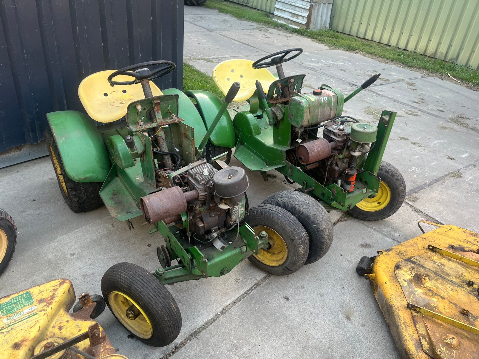 John deere 110 round fender, Ophalen of Verzenden