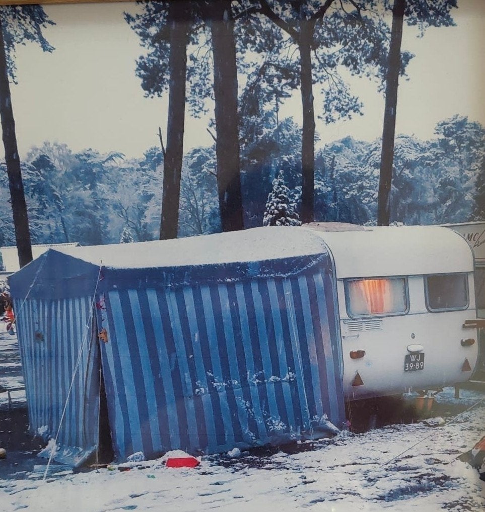Vintage wilk Caravan met Voortent - Perfect voor Avontuur, Rondzit, Koelkast, Particulier, Wilk