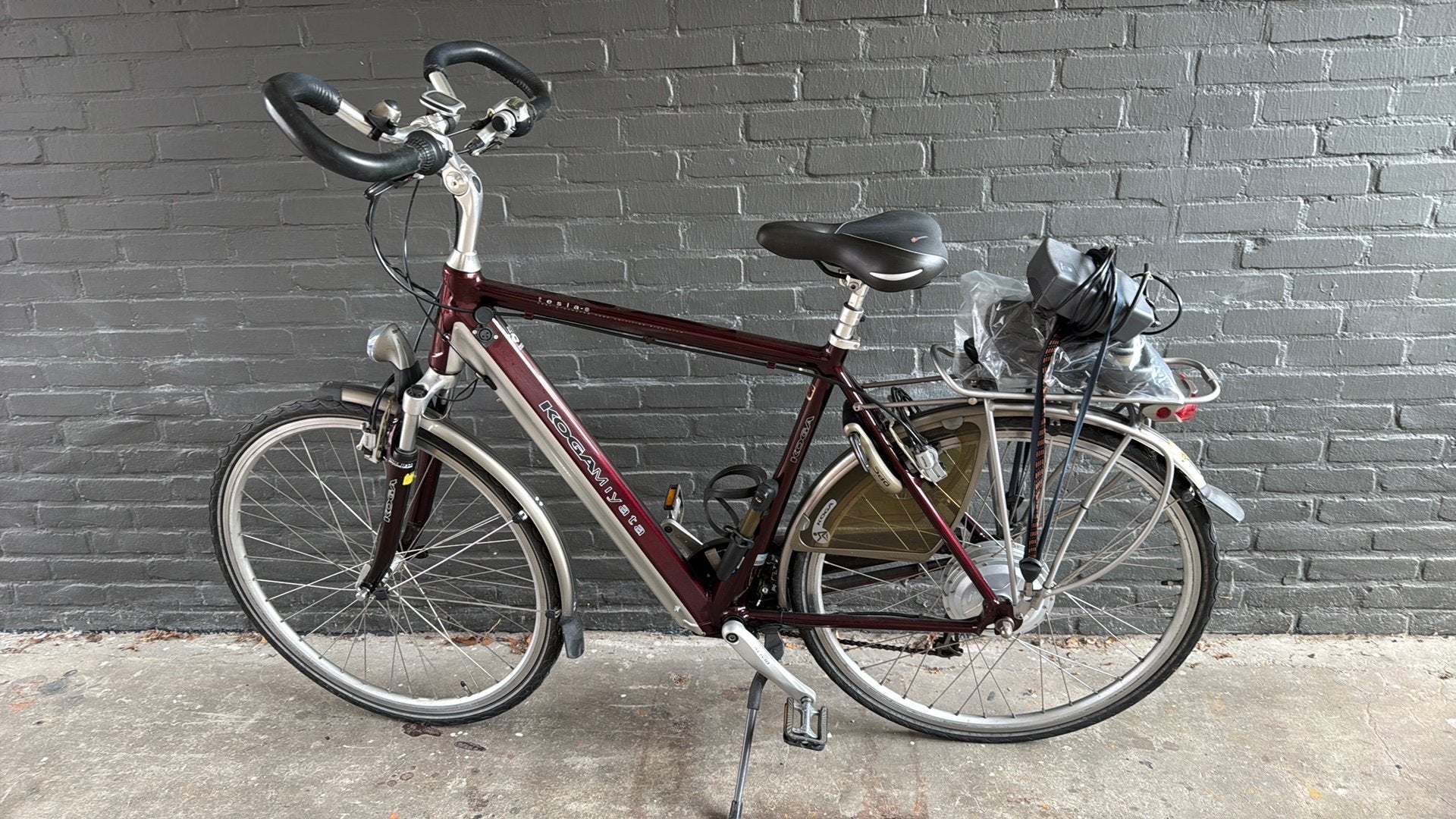 Kogamiyata met slechte accu, Minder dan 10 versnellingen, Zo goed als nieuw, 57 tot 61 cm, Ophalen
