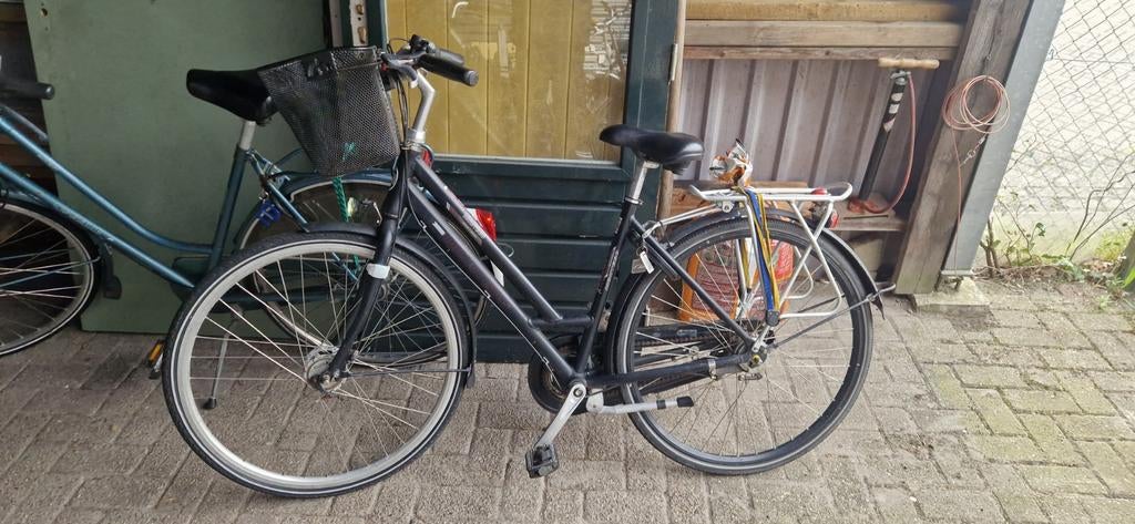 Damesfiets 28 inch - Nette staat, Fietsen en Brommers, Fietsen | Dames | Omafietsen, Gebruikt, 53 tot 56 cm, Versnellingen, Terugtraprem