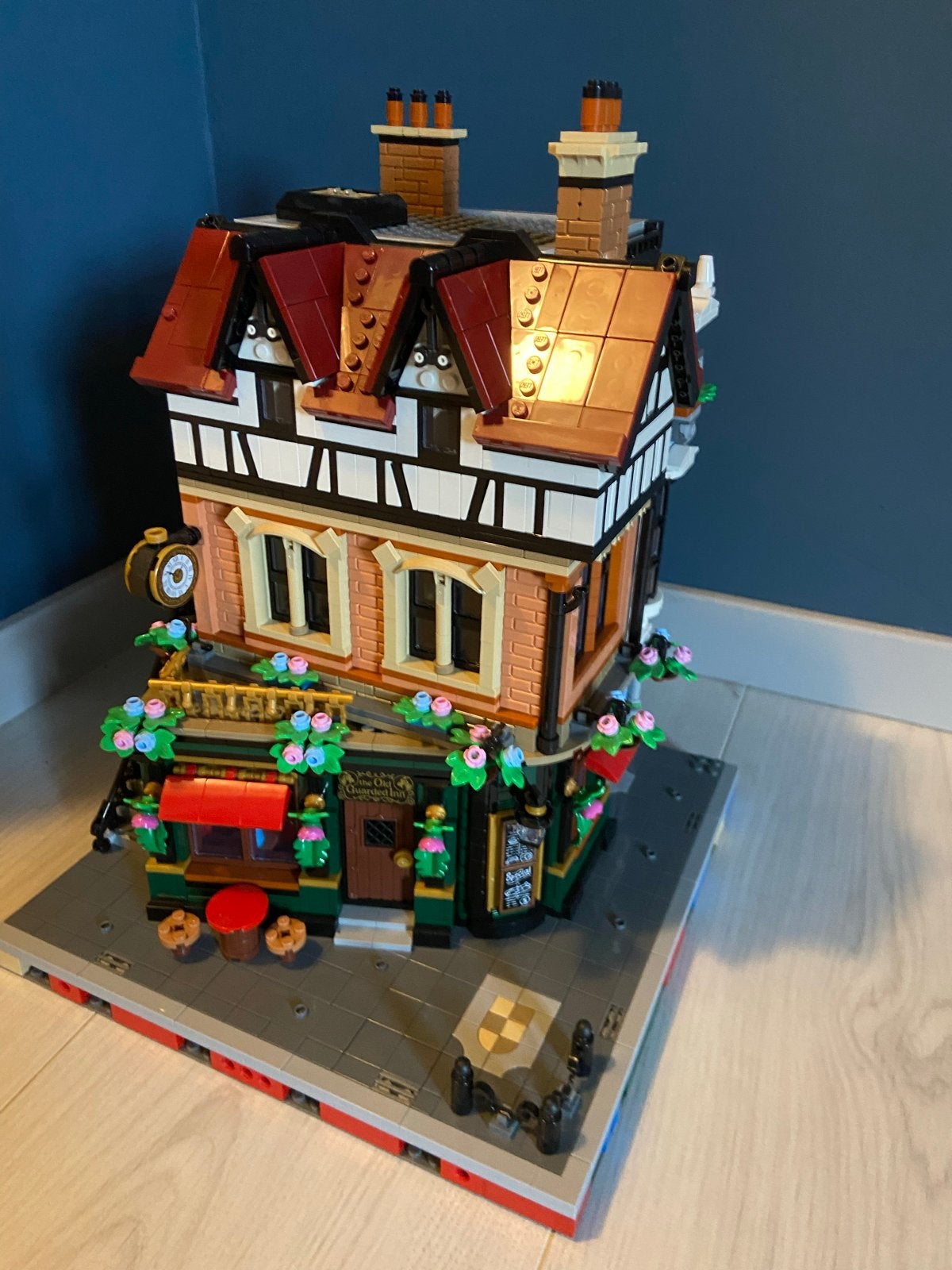 Lego Tudor Corner Huis - Modulair Gebouw, Ophalen of Verzenden, Zo goed als nieuw