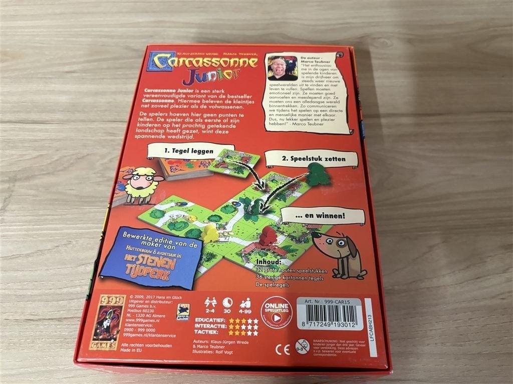 Carcassonne junior 999 games [4145], Verzenden, Zo goed als nieuw