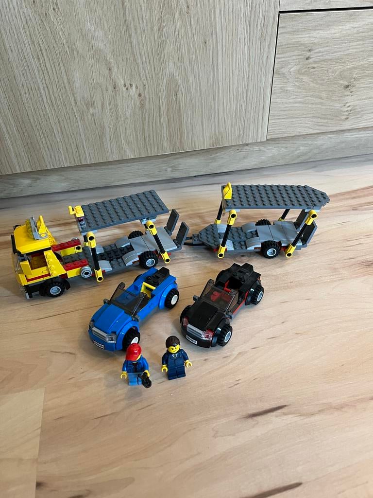 Lego City 60060 Autotransporter - 95% compleet, Lego, Ophalen of Verzenden, Complete set, Inclusief instructies