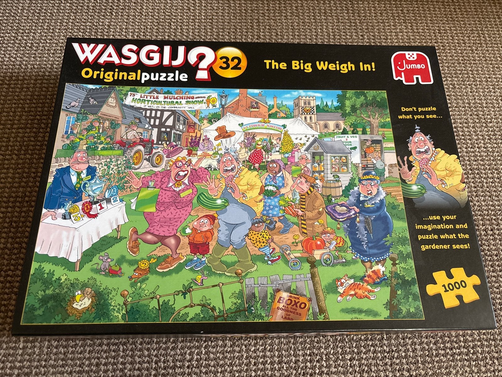 Wasgij Original 32: The Big Weigh In! 1000 stukjes, Een of twee spelers, Ophalen of Verzenden, Zo goed als nieuw