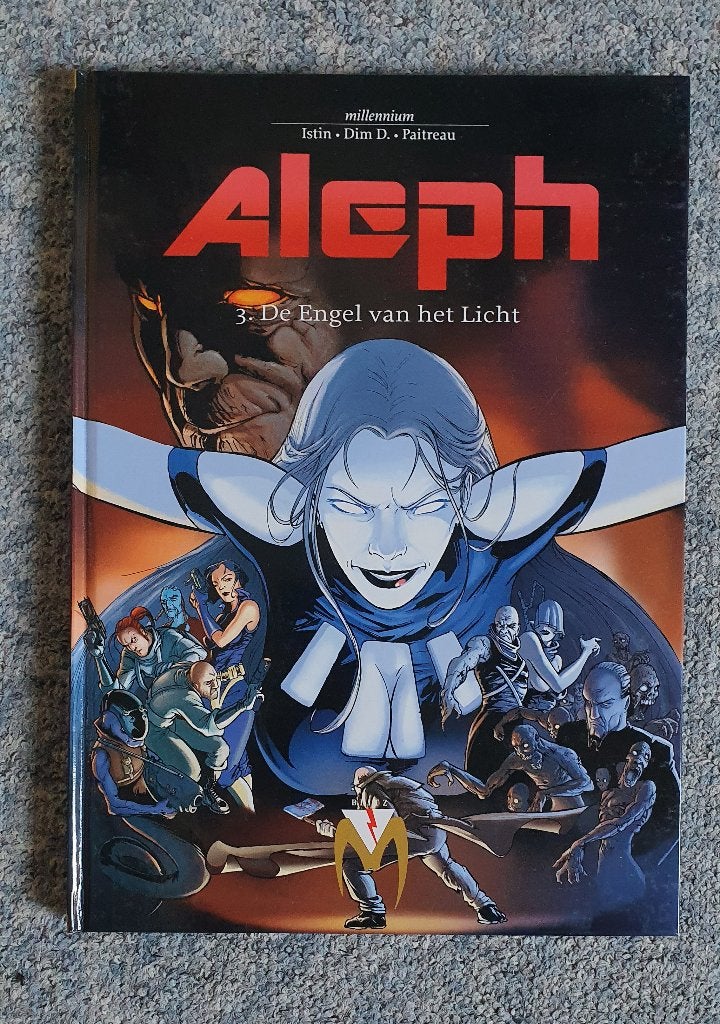 Stripboek Aleph deel 3 uit de Millennium serie. Hardcover, Eén stripboek, Ophalen, Gelezen
