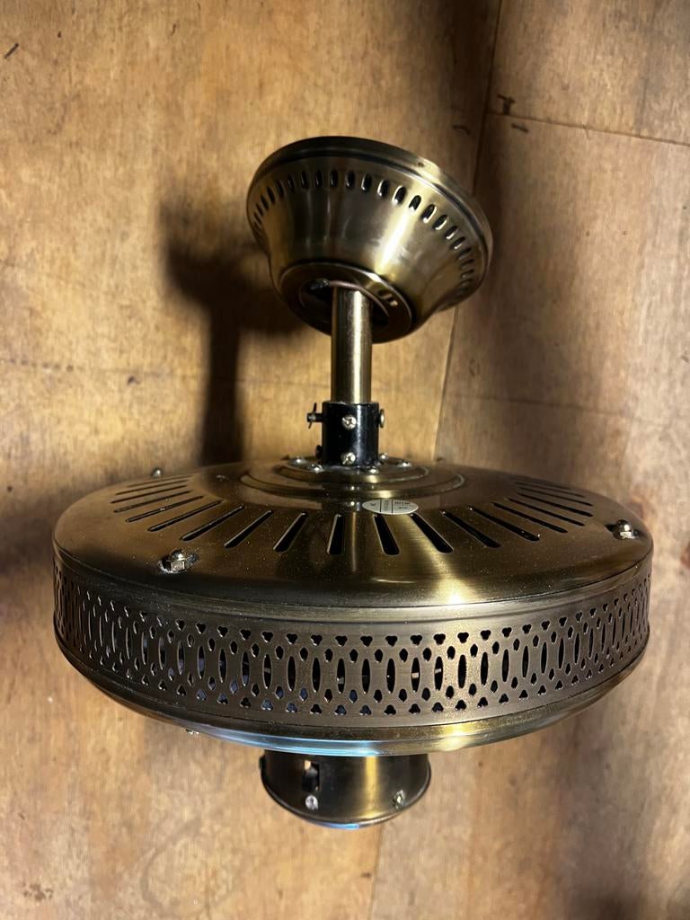 Fantasia Plafondventilator - Brons/Messing, Witgoed en Apparatuur, Ventilatoren, Ophalen, Gebruikt, Plafondventilator