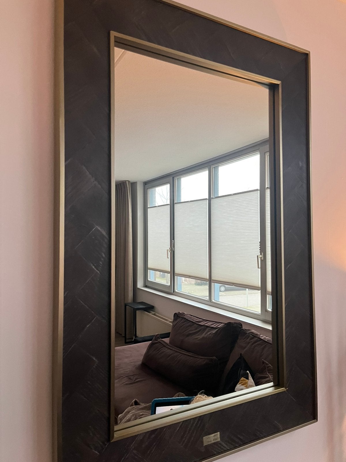 Riviera Maison Wandspiegel - Costa Mesa Mirror -, Huis en Inrichting, Ophalen, Gebruikt, 100 tot 150 cm, 75 tot 100 cm