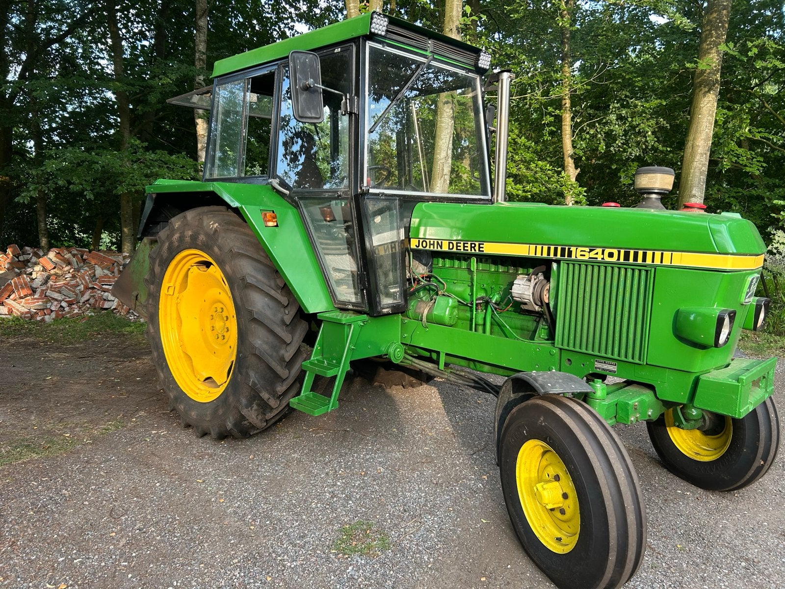 John Deere 1640 - 6 cilinder TURBO 165 PK, Ophalen of Verzenden, Gebruikt, John Deere