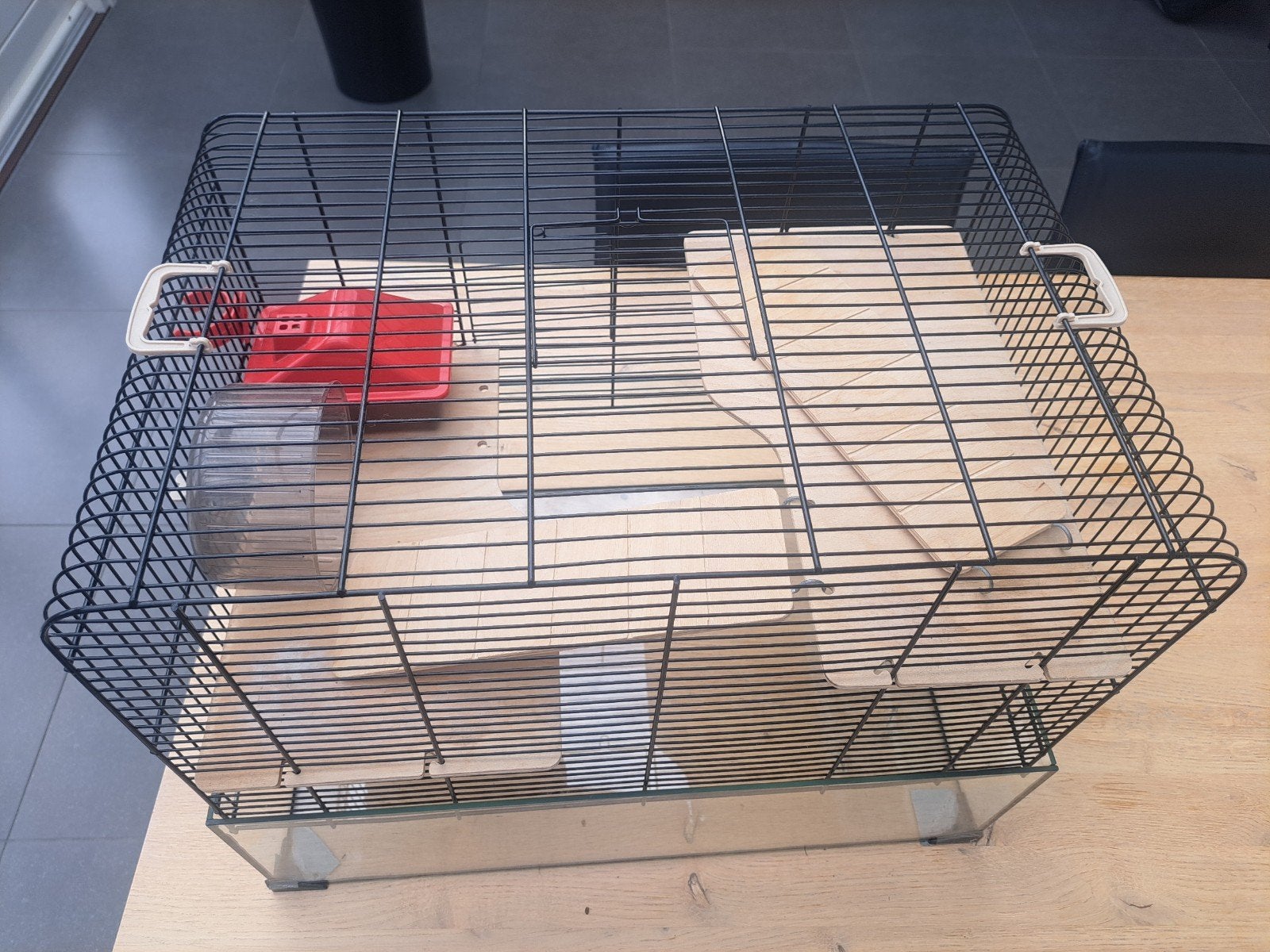 Hamsterkooi glas, Ophalen of Verzenden, Minder dan 75 cm, Kooi, Minder dan 60 cm