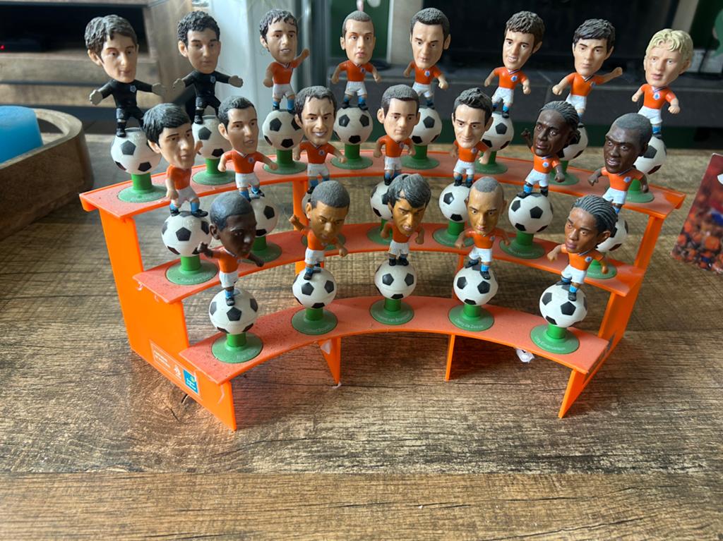 EK 2008 Voetbal Bobbleheads Compleet - Super de boer, Verzamelen, Sportartikelen en Voetbal, Zo goed als nieuw, Beeldje of Poppetje