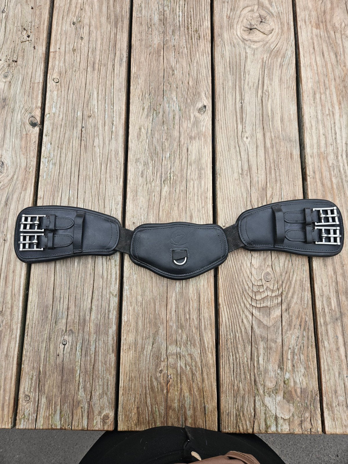 Leren Edix crescent singel 65 cm, Dieren en Toebehoren, Paarden en Pony's | Hoofdstellen en Tuigage, Ophalen of Verzenden, Dressuur