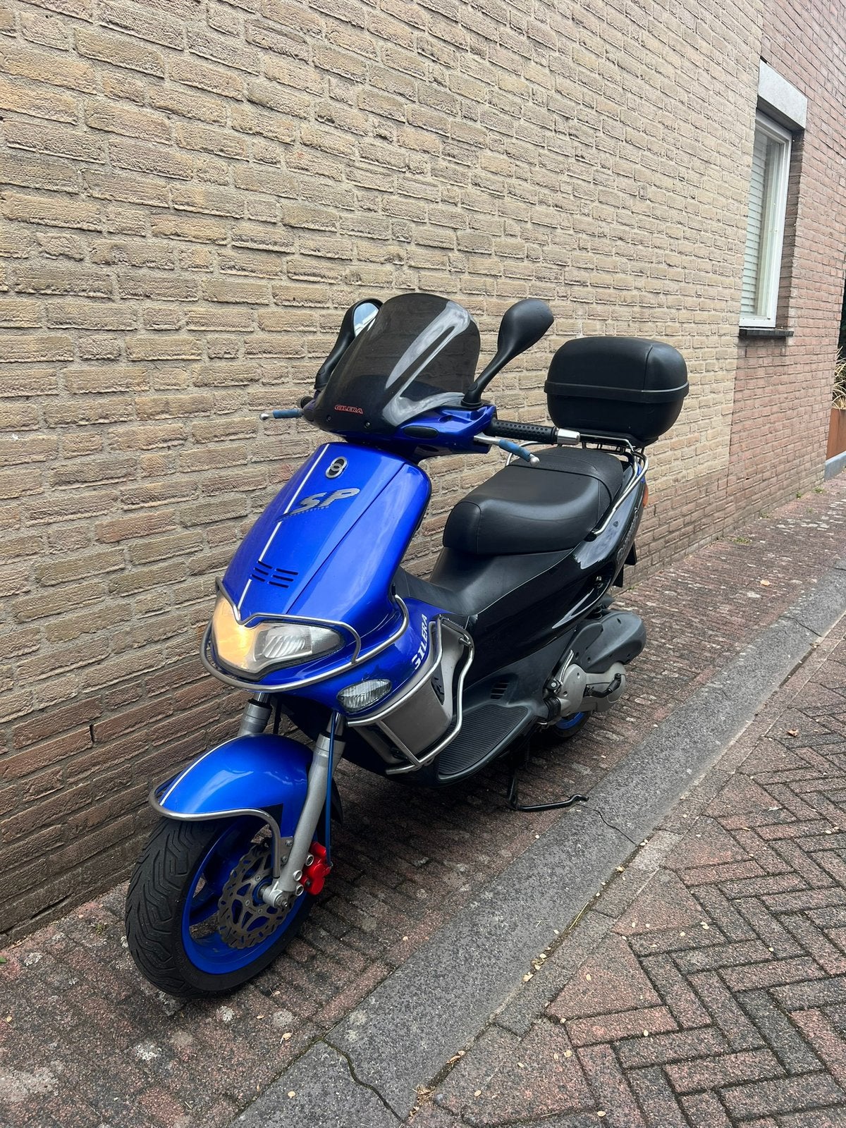 Gilera Runner 180cc A2 DD M08 SP Blauw, Ophalen, Zo goed als nieuw