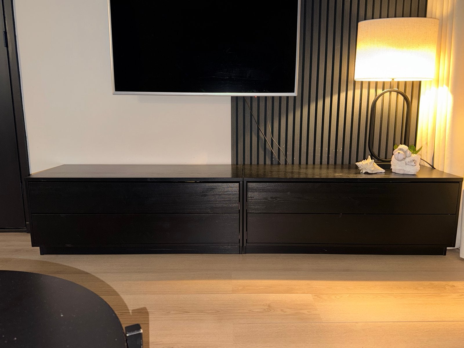 WOOOD tv meubel finca, Ophalen, Gebruikt, 200 cm of meer, Minder dan 100 cm