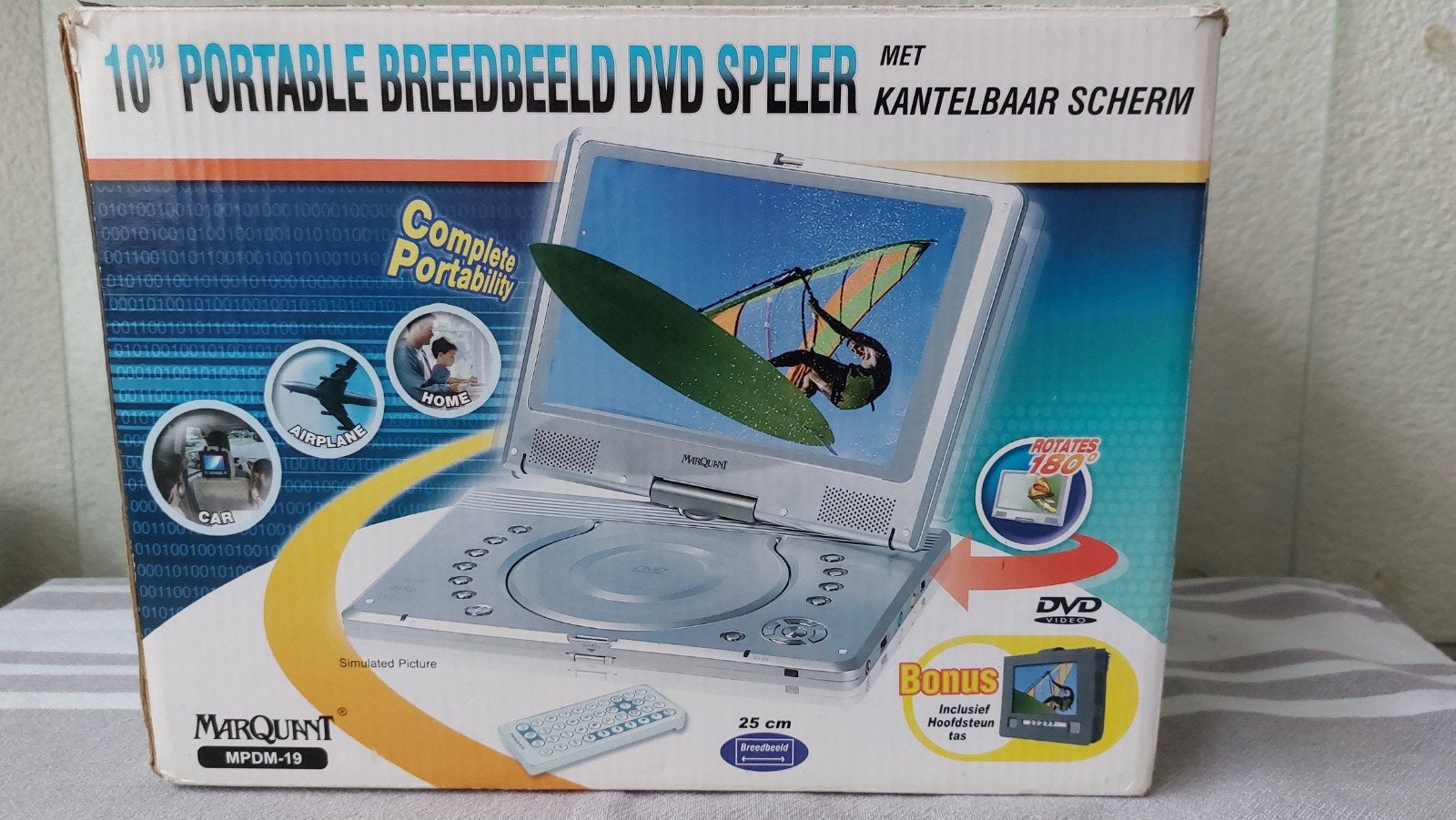 DVD Speler, Audio, Tv en Foto, Draagbaar, Zo goed als nieuw, Ophalen, Overige merken