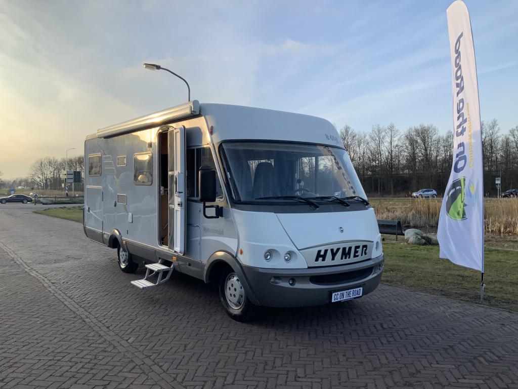 Hymer B 614 2.8 JTD 146 PK Integraal, Dwars bed & Hef-bed, G, Caravans en Kamperen, Campers, Integraal, Overige brandstoffen, 7 tot 8 meter