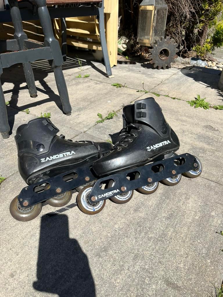 Zandstra skeelers, Sport en Fitness, Ophalen of Verzenden, Gebruikt, Inline skates 5 wielen