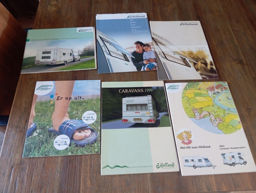 Eifelland Caravans 2006 / 2007 + Prijslijst 24 pag., Boeken, Verzenden, Zo goed als nieuw