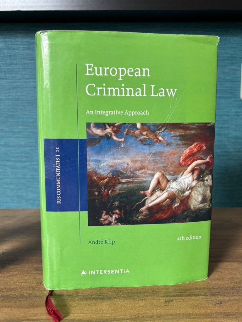 European Criminal Law / Klip / 4th edition, Boeken, Gelezen, Verzenden, WO, Gamma