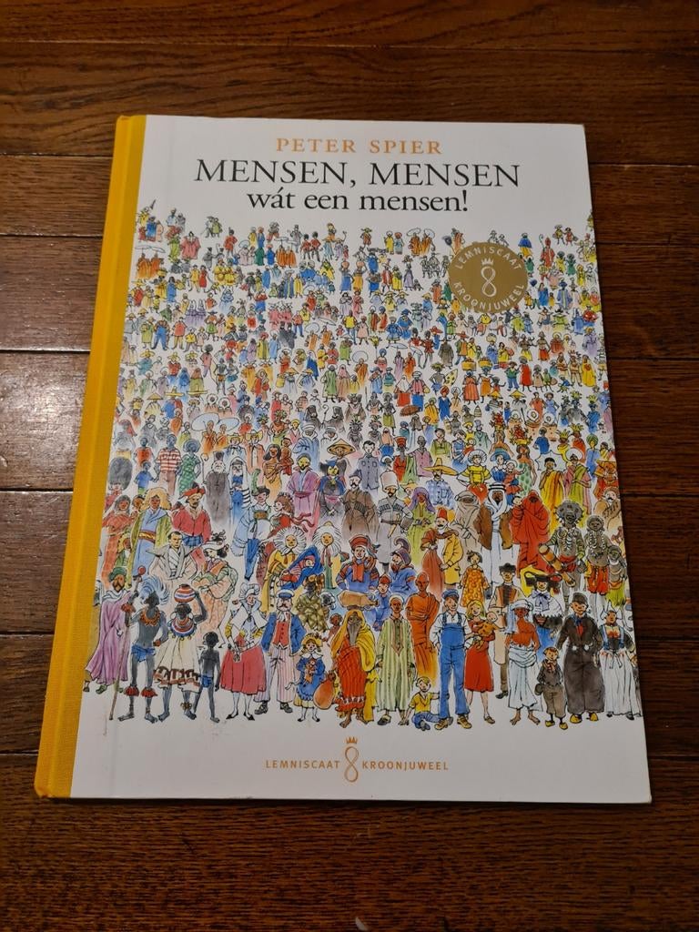 Peter Spier - Mensen, mensen wat een mensen, Boeken, Prentenboeken en Plaatjesalbums, Zo goed als nieuw, Ophalen of Verzenden