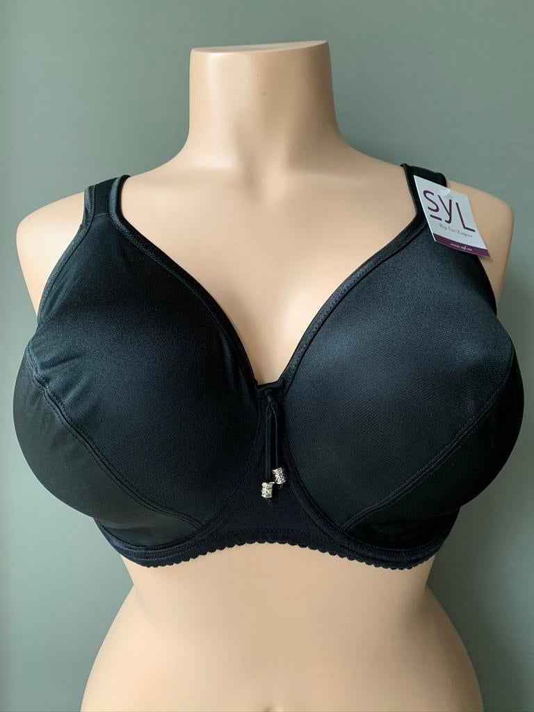 Syl  bh 85b - 80c - 85c - 75j model maia black, Verzenden, Zwart, BH