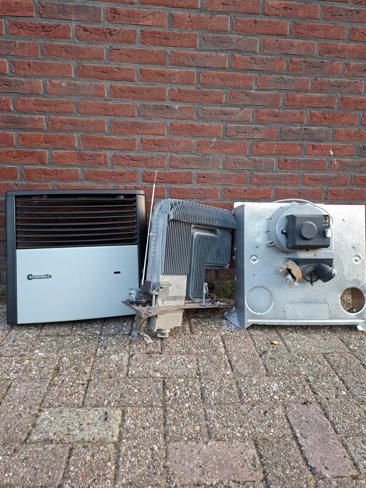 Trumatic kachel voor caravan of camper - onderdelen, Ophalen, Gebruikt