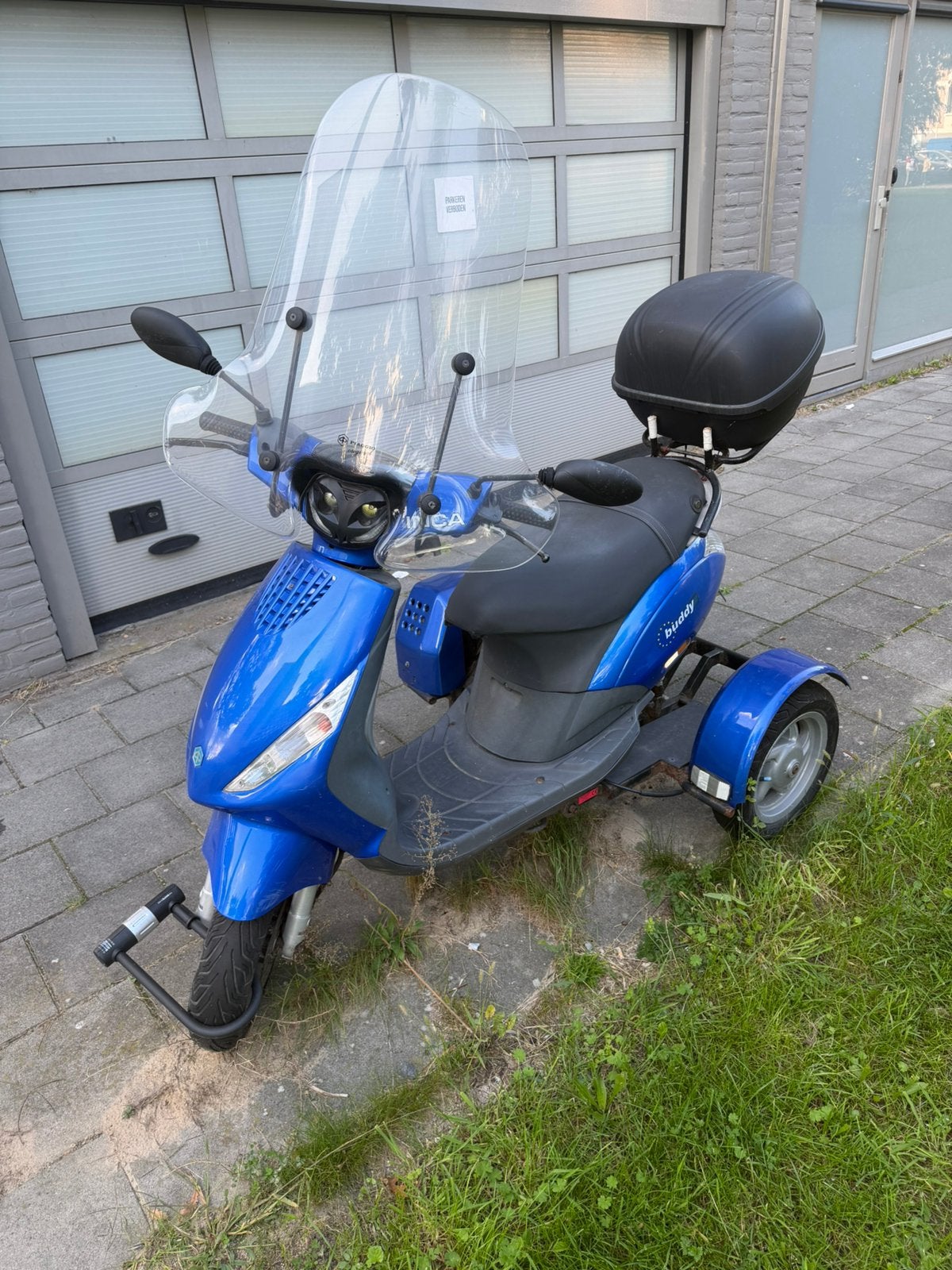 Driewiel scooter, Ophalen, Piaggio, Gebruikt, Benzine