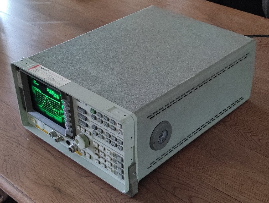 HP 8591EM EMC Analyzer / Spectrum Analyzer 9kHz-1.8GHz, Ophalen of Verzenden, Gebruikt