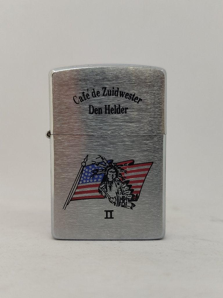 Zippo Café de Zuidwester, Verzamelen, Verzenden, Zo goed als nieuw, Aansteker