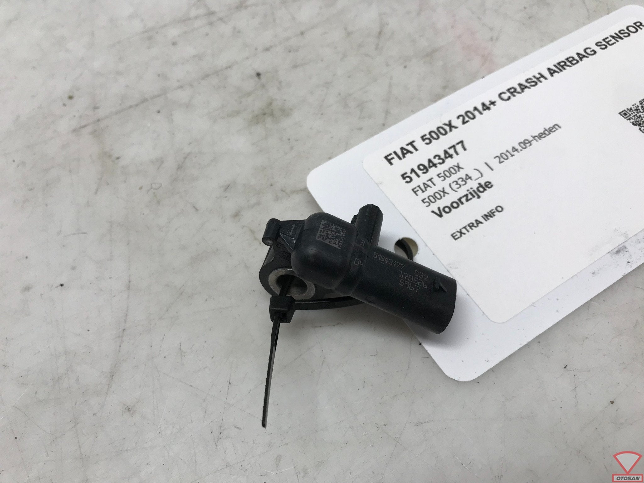 Fiat 500X 2014+ Crash Airbag Sensor Crashsensor 5193477, Gebruikt, Stellantis Europe S.p.A., Ophalen of Verzenden, Info@stellantis.com