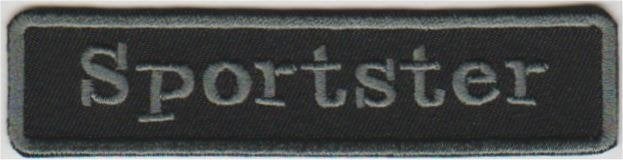 Harley Davidson Sportster patch embleem #2, Motoren, Verzenden, Nieuw