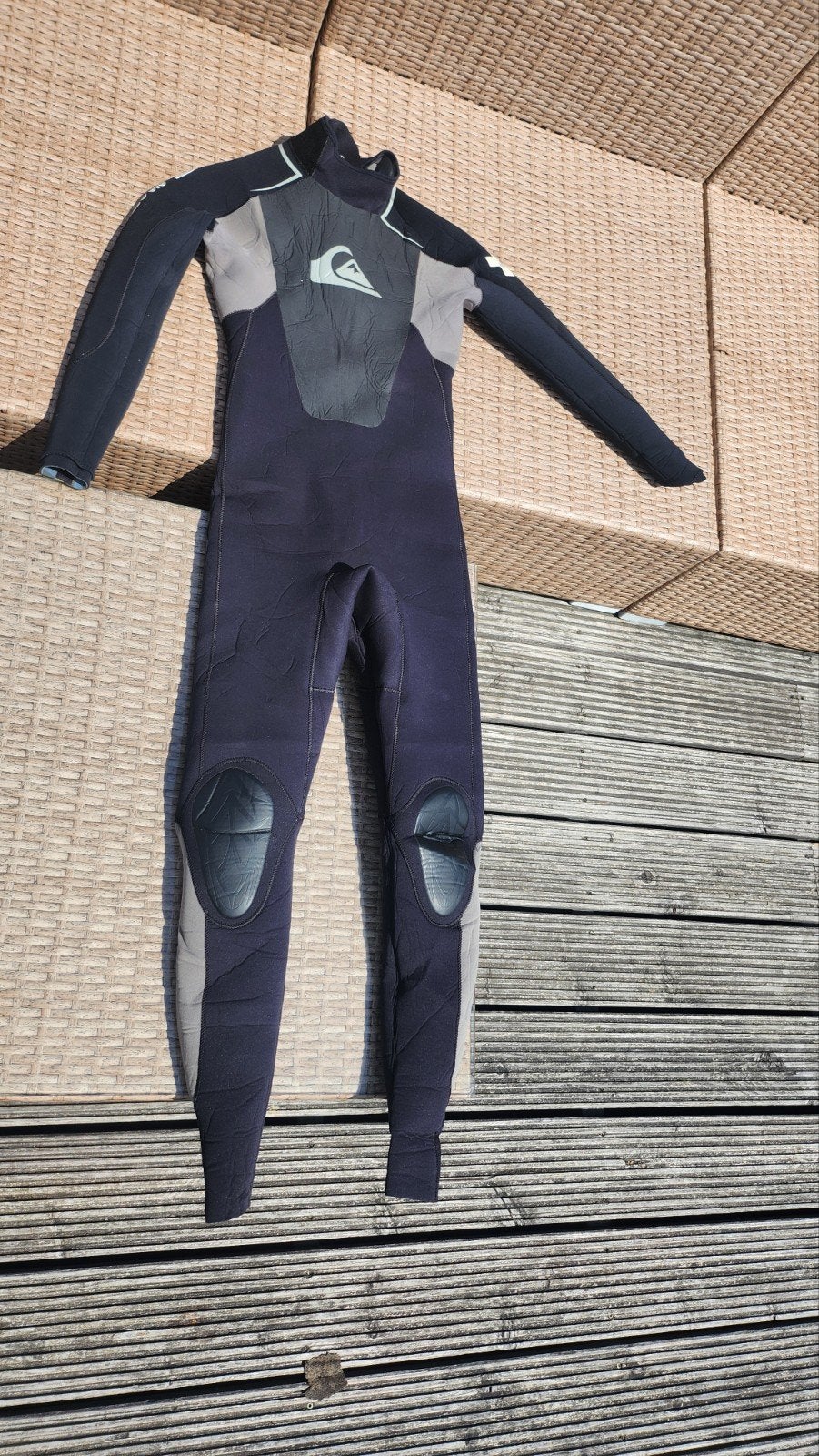 Quiksilver Syncro 4/3 GBS Hyperstretch Wetsuit Maat M, Ophalen, Zo goed als nieuw