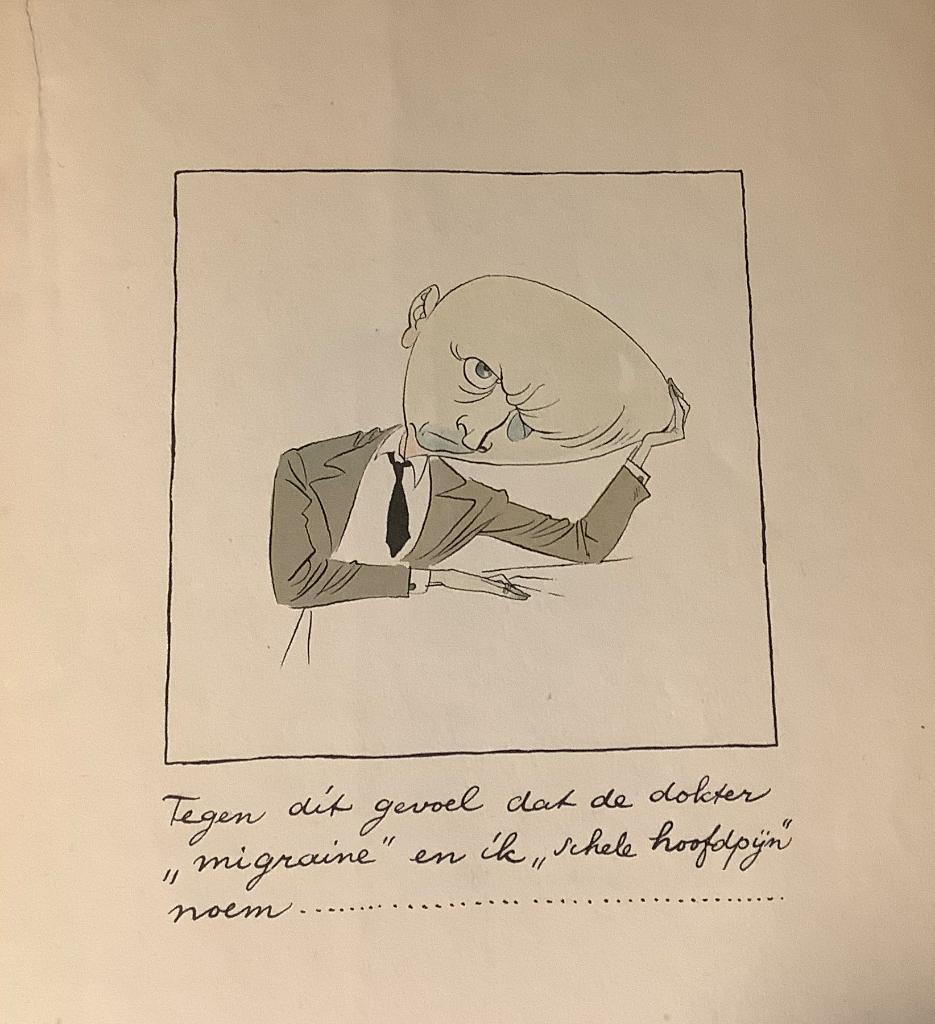 JO Spier illustrator Bayer reclame aspirine, Boeken, Ophalen of Verzenden, Gelezen, Overige onderwerpen