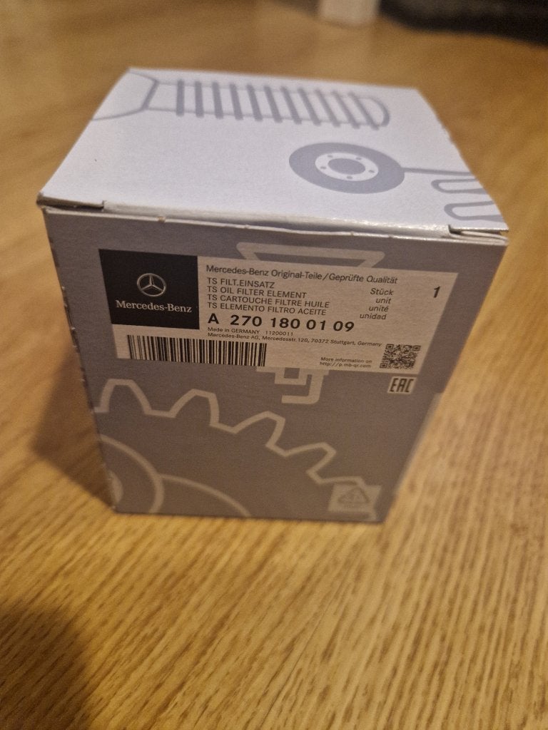Origineel Mercedes-Benz Oliefilter Set (A2701800109), Ophalen, Nieuw, Mercedes-Benz