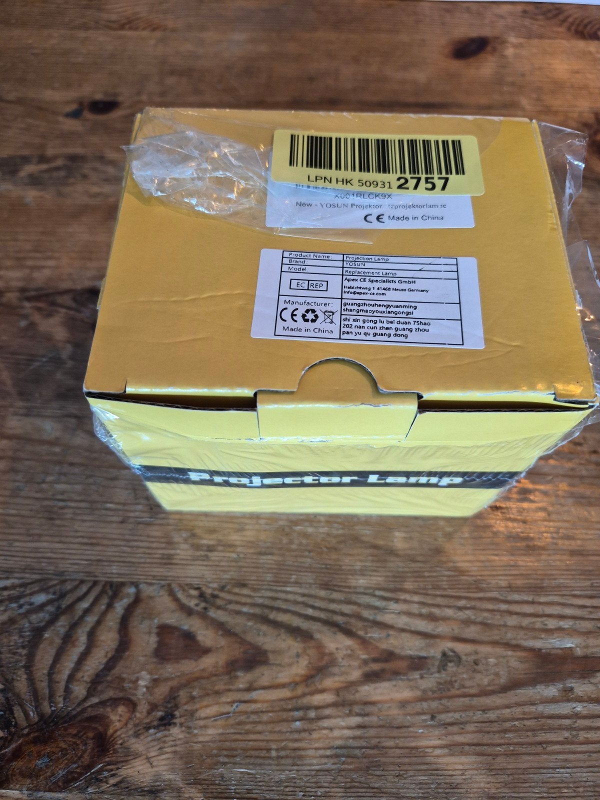 Nieuwe Beamerlamp (Projectorlamp) met Behuizing A3S0152044, Ophalen of Verzenden, Nieuw, Beamerlamp