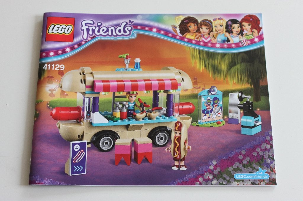 Lego Friends 41129 Hot Dog Wagen, Compleet, Lego, Friends, Ophalen of Verzenden