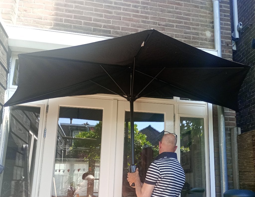 Balkon parasol, Ophalen, Nieuw, 2 tot 3 meter, Muurparasol